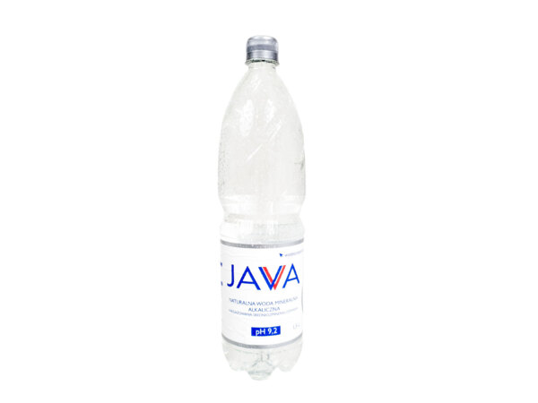 Woda Java 1.5L butelka PET pH 9.2 -  alkaliczna niegazowana